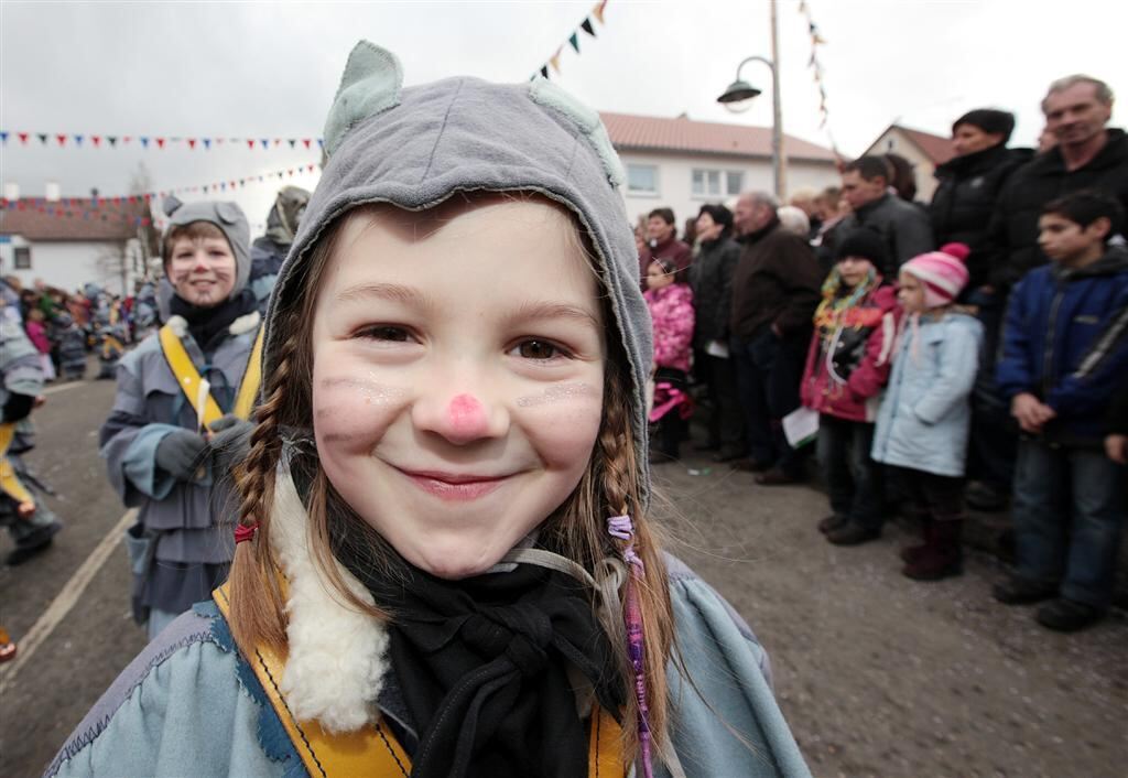 Umzug Ringtreffen Narrenzünfte Steinhilben 13. Februar 2011