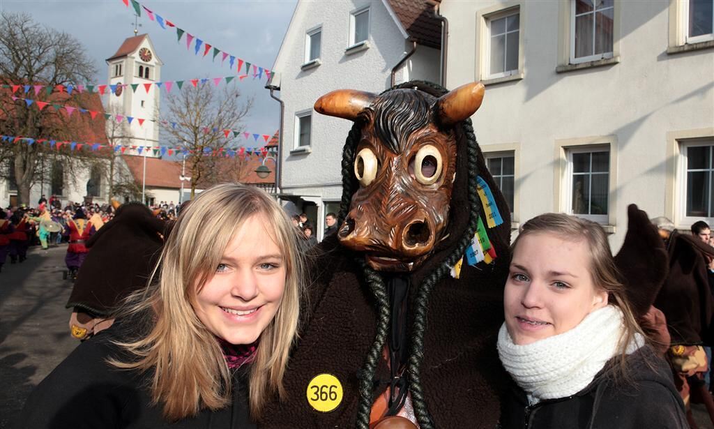 Umzug Ringtreffen Narrenzünfte Steinhilben 13. Februar 2011