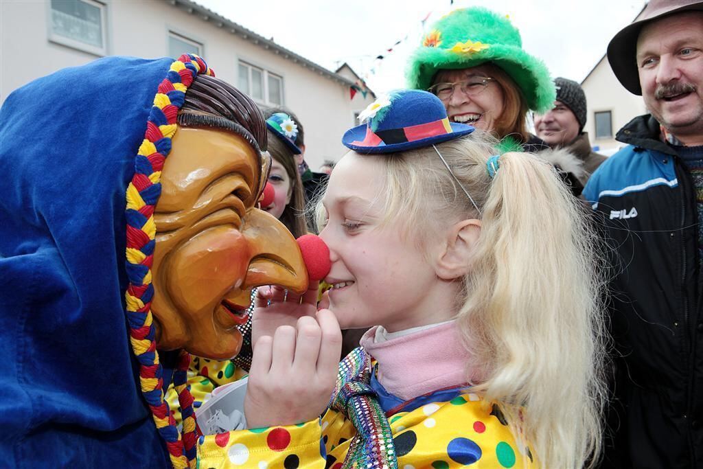 Umzug Ringtreffen Narrenzünfte Steinhilben 13. Februar 2011