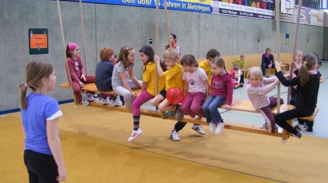 Sportspaß in der Öschhalle.