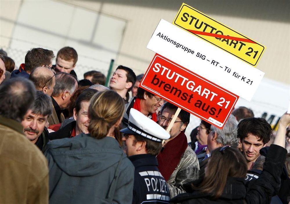 Bundeskanzlerin Angela Merkel in Gammertingen Februar 2011