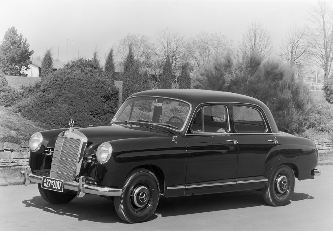 Mercedes-Benz Typ 190, 1956 bis 1959. FOTO: DAIMLER