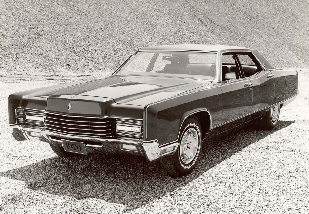 Ford Lincoln Continental im Jahr 1970. FOTO: FORD