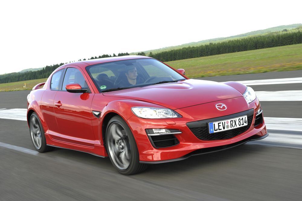 2009: Madza RX8. FOTO: MAZDA