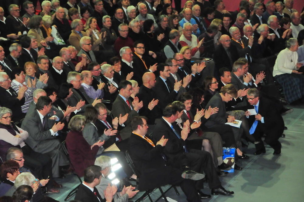 Angela Merkel Tübingen 18. Februar 2011