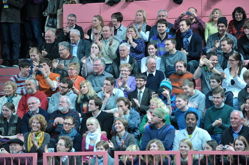 Angela Merkel in Tübingen Februar 2011