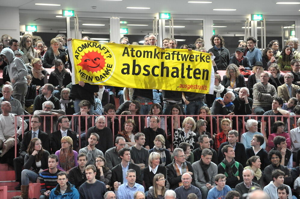 Angela Merkel in Tübingen Februar 2011