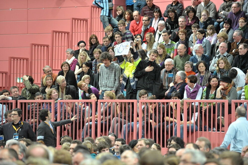 Angela Merkel in Tübingen Februar 2011