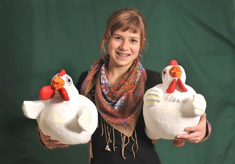 Ostereimuseum Erpfingen Was hat das Huhn damit zu tun?