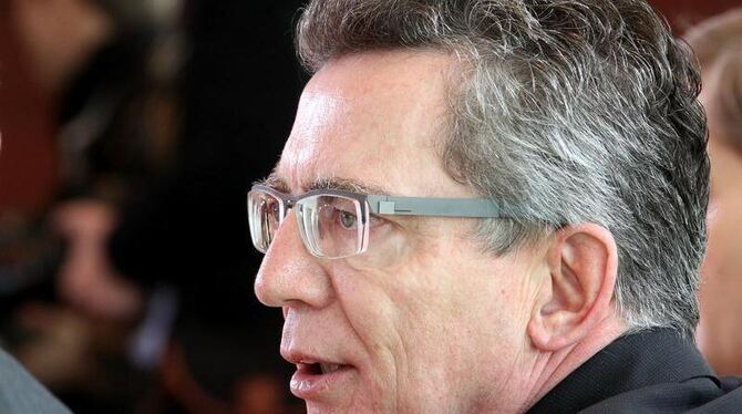 Bundesinnenminister Thomas de Maiziere (CDU) soll Nachfolger von zu Guttenberg werden.