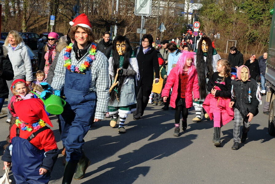 Betzingen Kinderumzug und Landratsamt