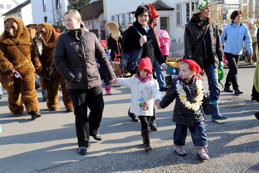 Betzingen Kinderumzug und Landratsamt