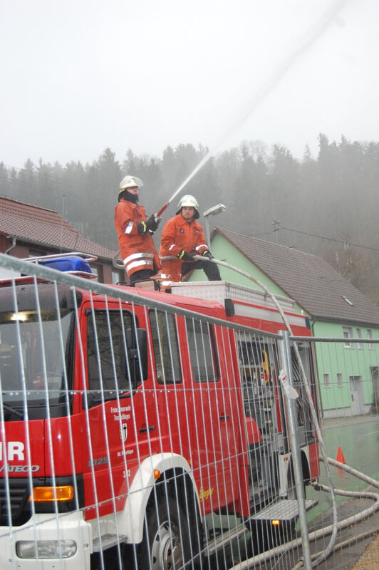 Großbrand in Mägerkingen 27. März 2011