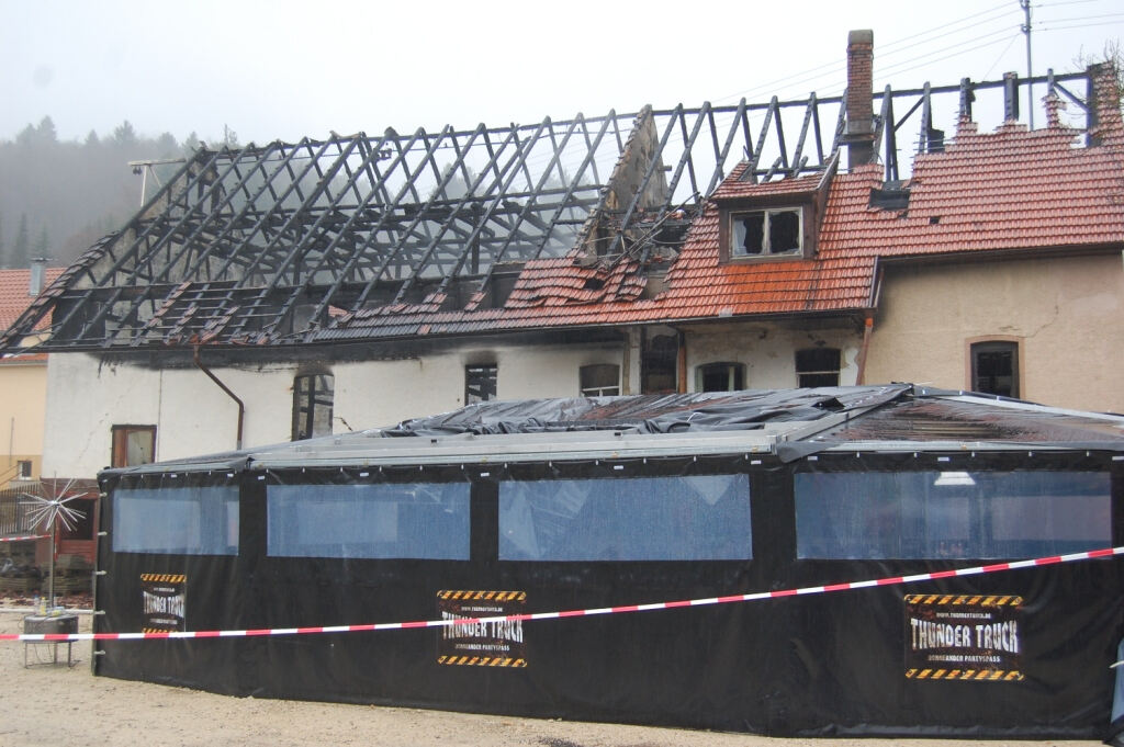 Großbrand in Mägerkingen 27. März 2011