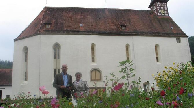 Eine von vielen Ansichten Gomadingens: Die Klosterkirche Offenhausen.