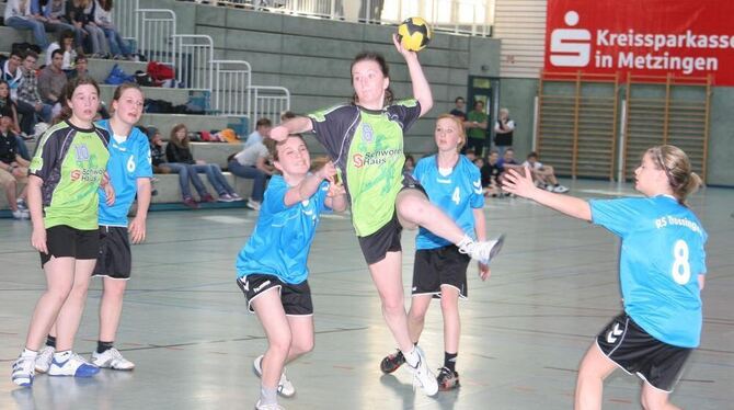 Jugend trainiert für Olympia Landesentscheid Handball 5. April 2011