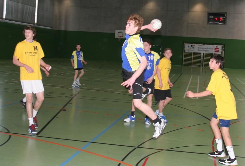 Jugend trainiert für Olympia Landesentscheid Handball 5. April 2011