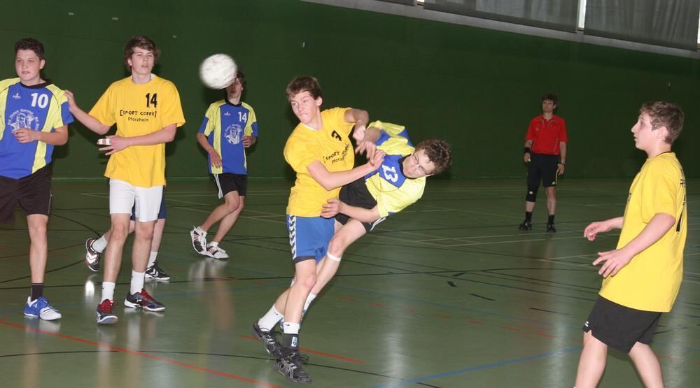 Jugend trainiert für Olympia Landesentscheid Handball 5. April 2011