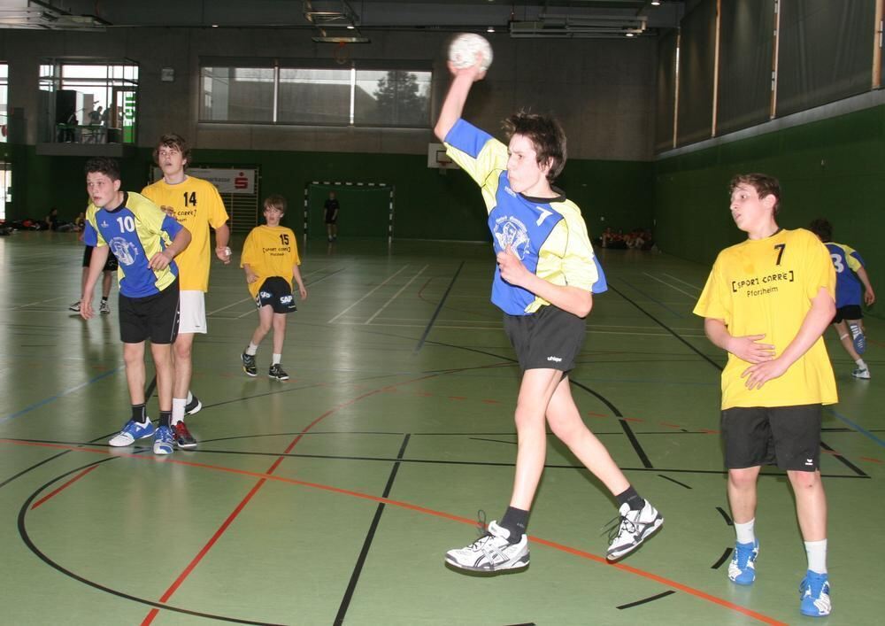 Jugend trainiert für Olympia Landesentscheid Handball 5. April 2011