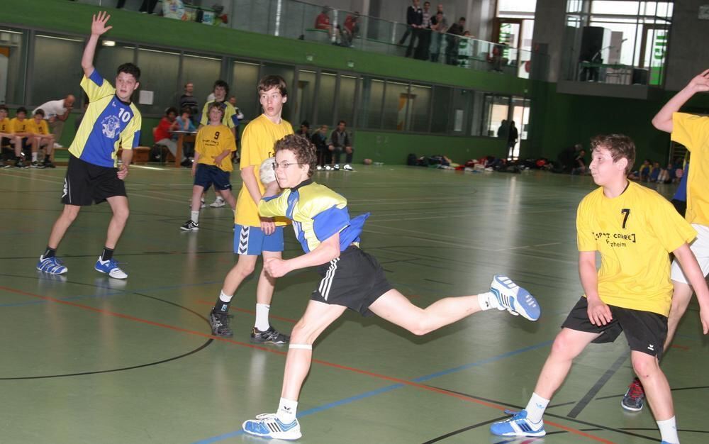 Jugend trainiert für Olympia Landesentscheid Handball 5. April 2011