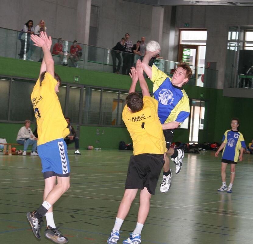 Jugend trainiert für Olympia Landesentscheid Handball 5. April 2011