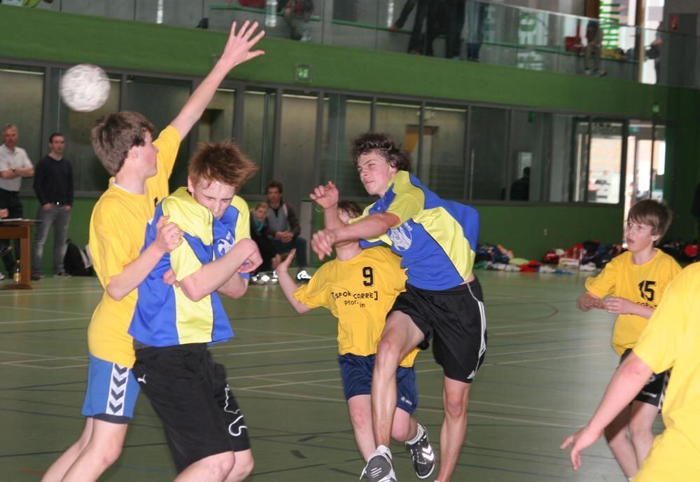 Jugend trainiert für Olympia Landesentscheid Handball 5. April 2011