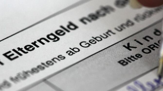 Antragsformular für Elterngeld: Bundesfamilienministerin Schröder hat nach Medieninformationen Pläne zur Verbesserung des Elt