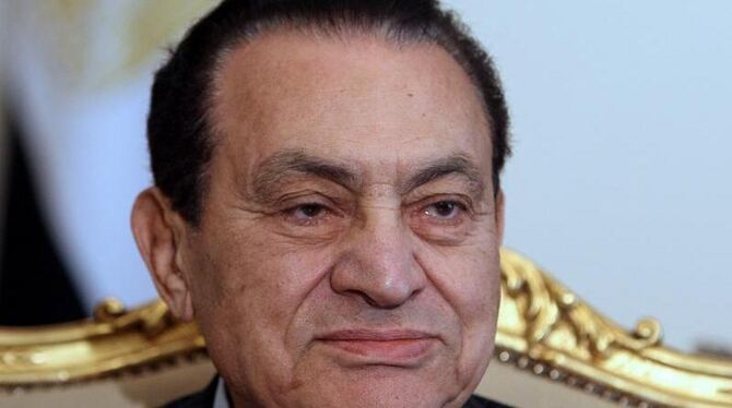 Der gestürzte ägyptische Präsident Husni Mubarak (Archivbild)