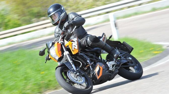 Gelungener Wurf: die neue 125 Duke von KTM. FOTO: PR