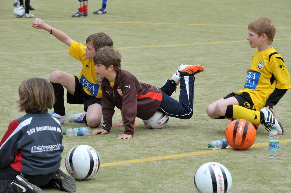 GEA-Fußballcamp beim SSV-Reutlingen