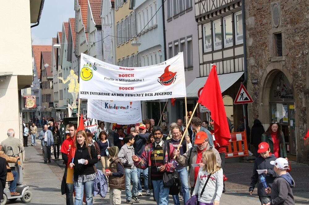 1. Mai 2011 Maikundgebung Reutlingen