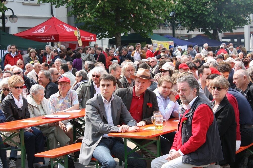 1. Mai 2011 Maikundgebung Reutlingen