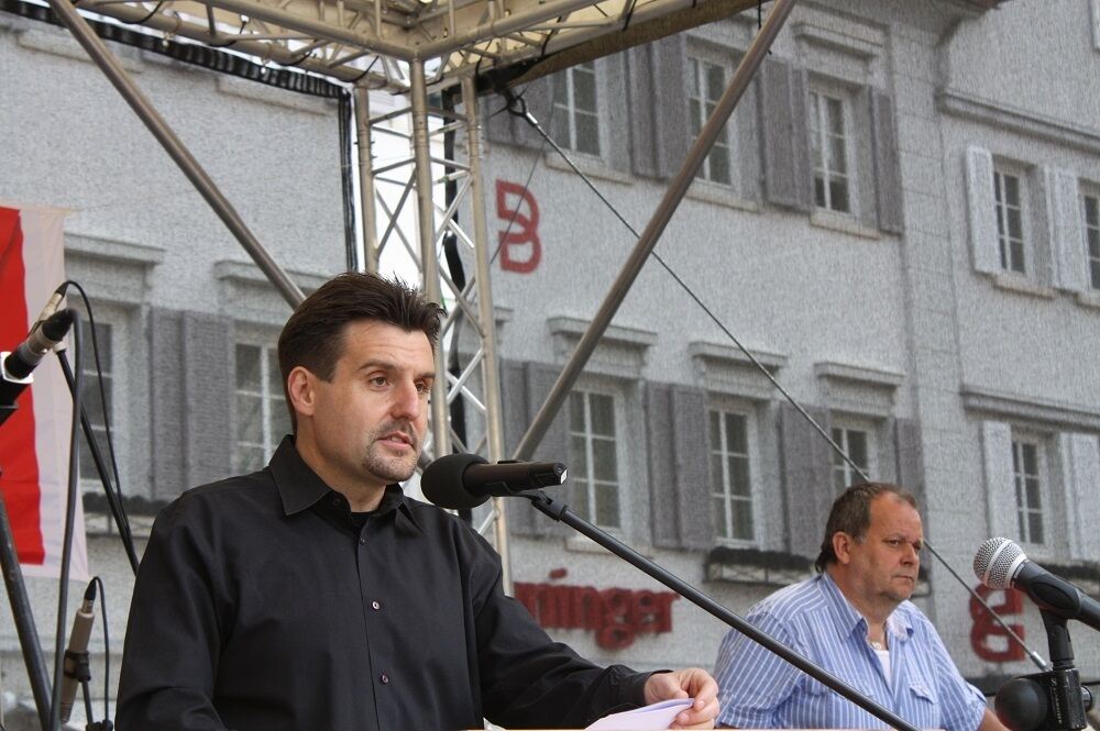 1. Mai 2011 Maikundgebung Reutlingen