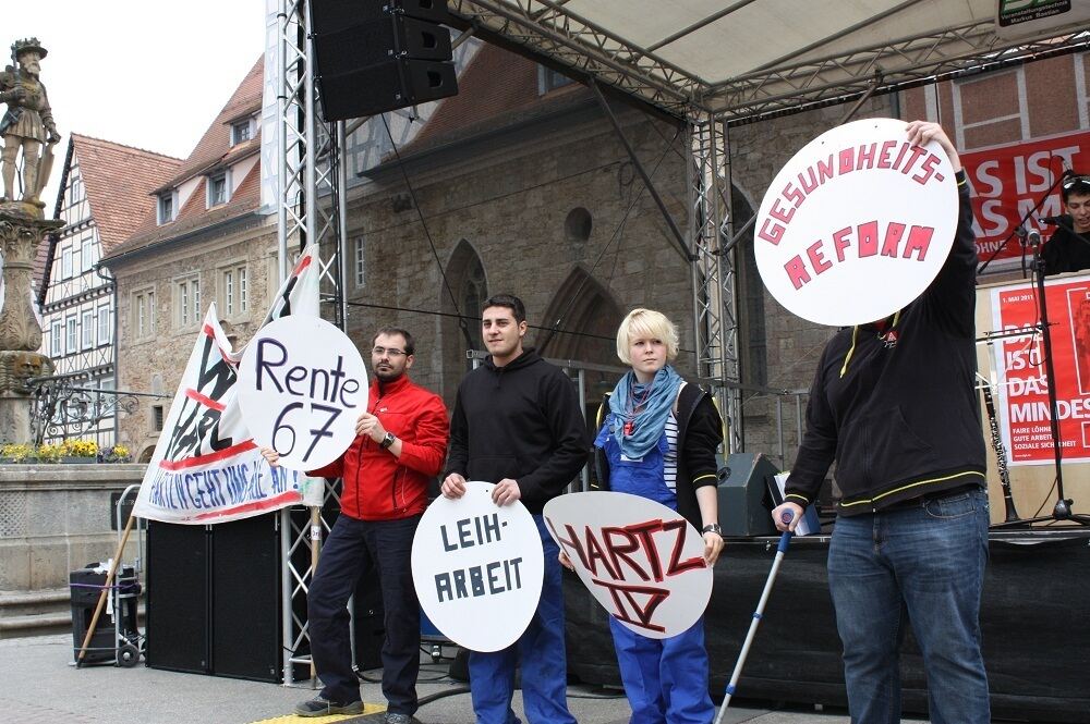 1. Mai 2011 Maikundgebung Reutlingen