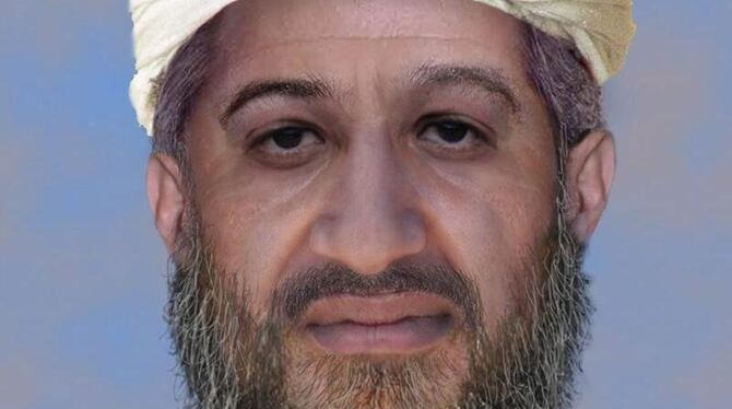 Mit diesem künstlich gealterten Porträt suchte das FBI nach Osama bin Laden.