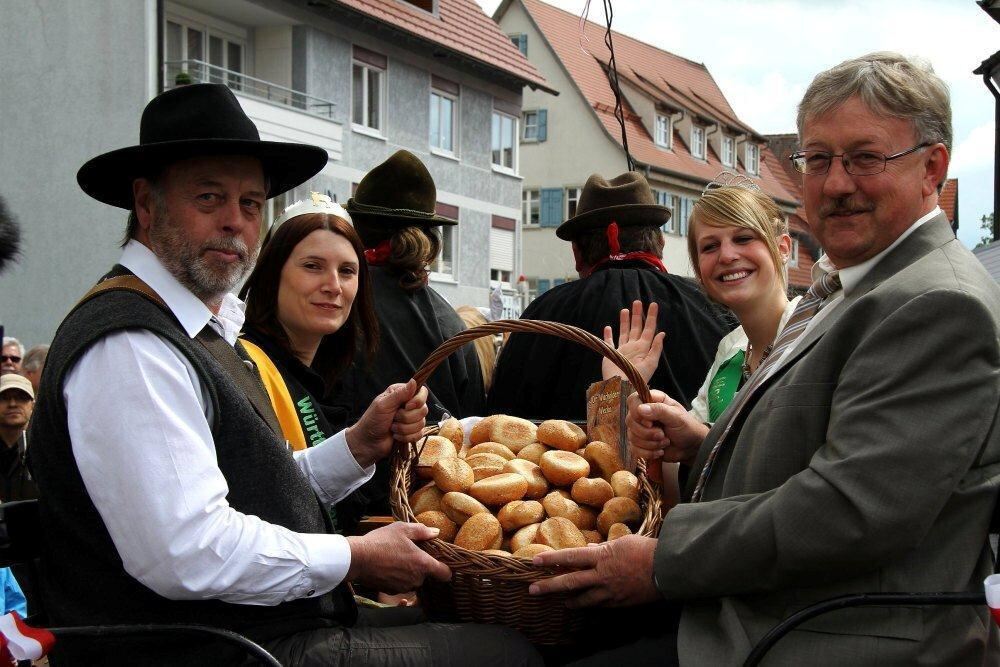 Erster Münsinger Schafauftrieb 2011