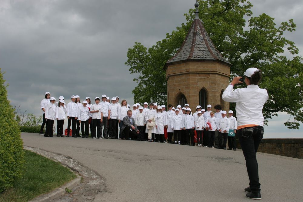 Burg Hohenzollern Miniköche 17. Mai 2011