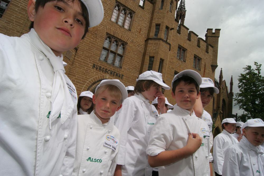 Burg Hohenzollern Miniköche 17. Mai 2011