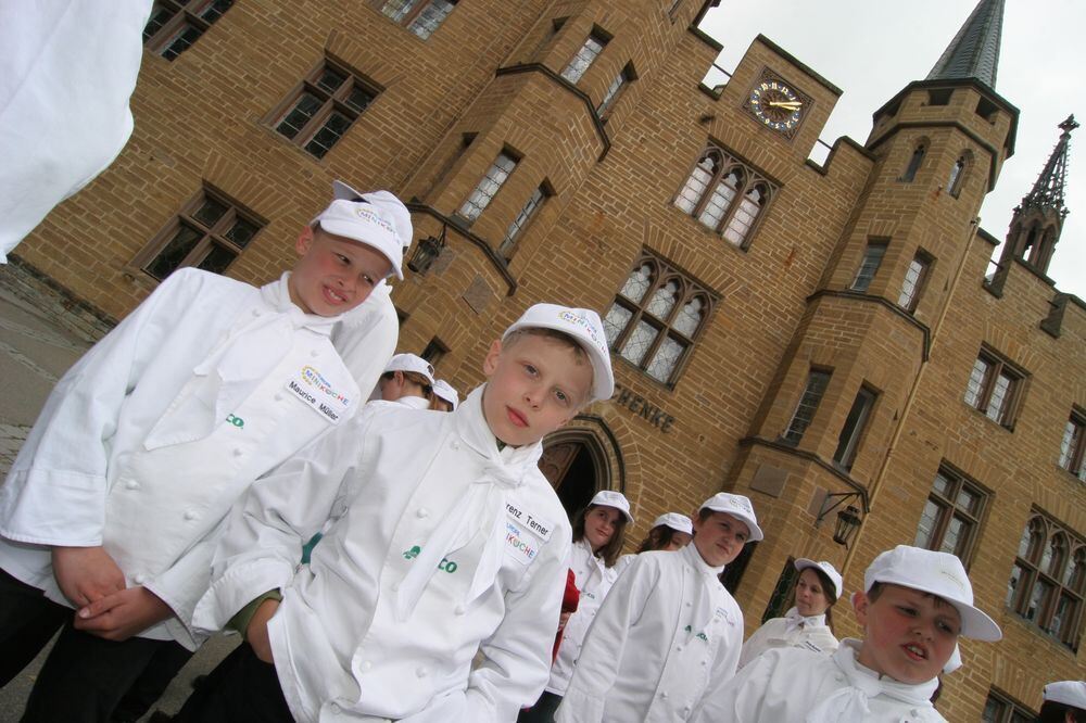 Burg Hohenzollern Miniköche 17. Mai 2011