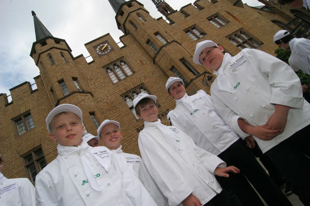 Burg Hohenzollern Miniköche 17. Mai 2011