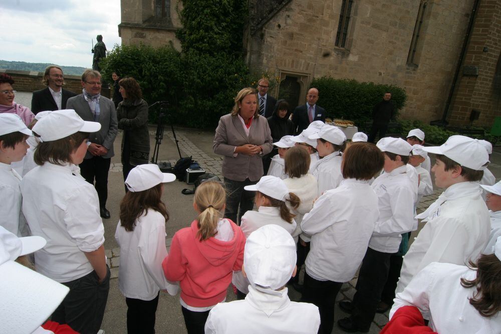 Burg Hohenzollern Miniköche 17. Mai 2011