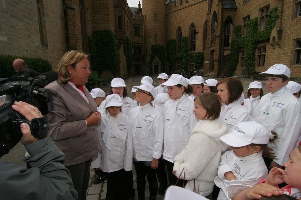 Burg Hohenzollern Miniköche 17. Mai 2011