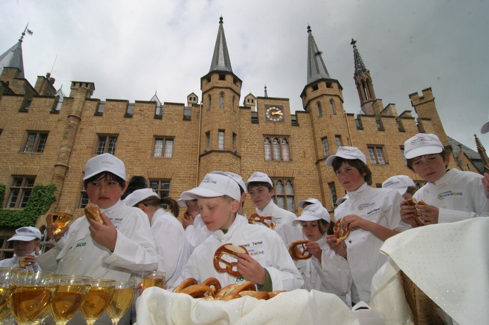 Burg Hohenzollern Miniköche 17. Mai 2011