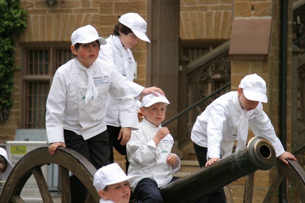 Burg Hohenzollern Miniköche 17. Mai 2011