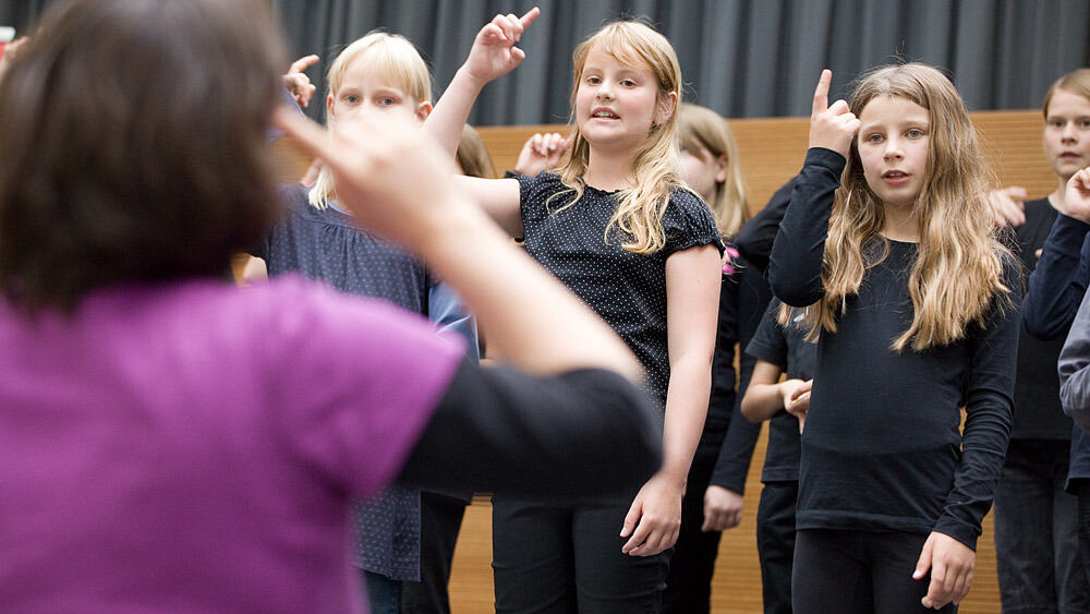 Schulchorwettbewerb für Grundschulen im Landkreis Tübingen