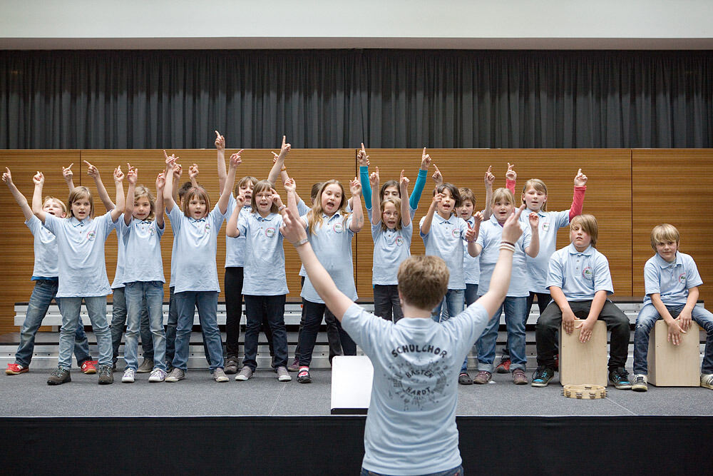 Schulchorwettbewerb für Grundschulen im Landkreis Tübingen