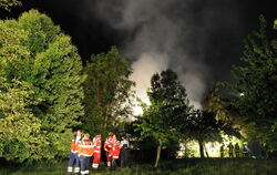 Großfeuer im Nehrener Kirschenfeld