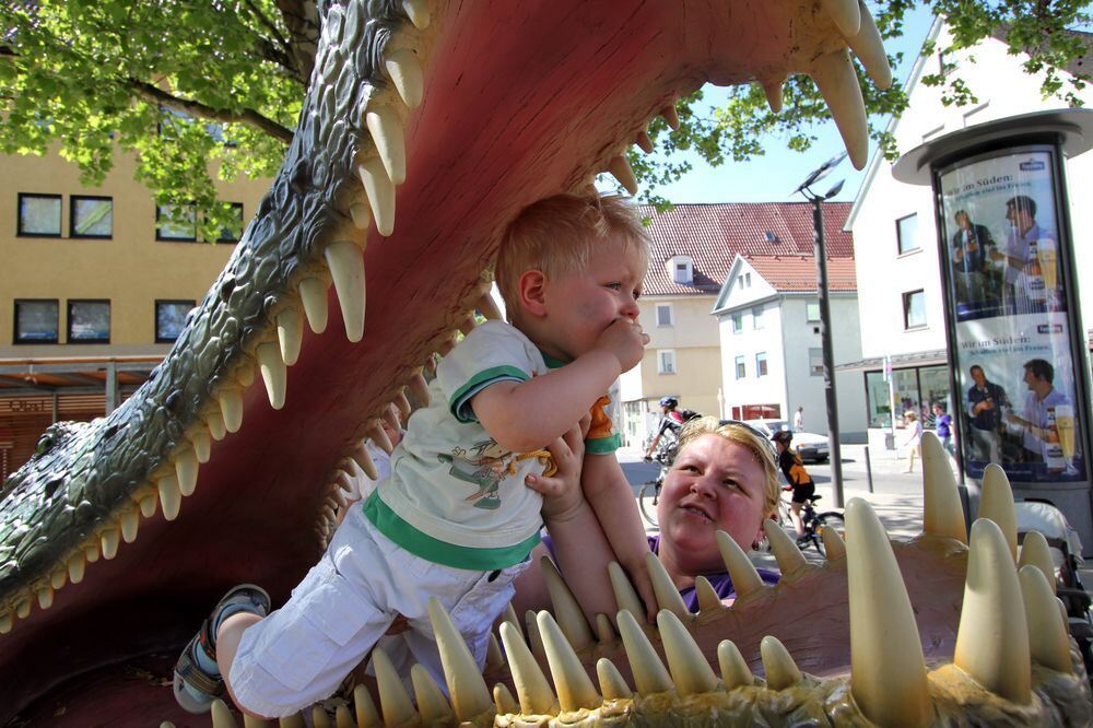 Mein Sohn Jan und meine Freundin Susann. FOTO: HELMSCHMIDT