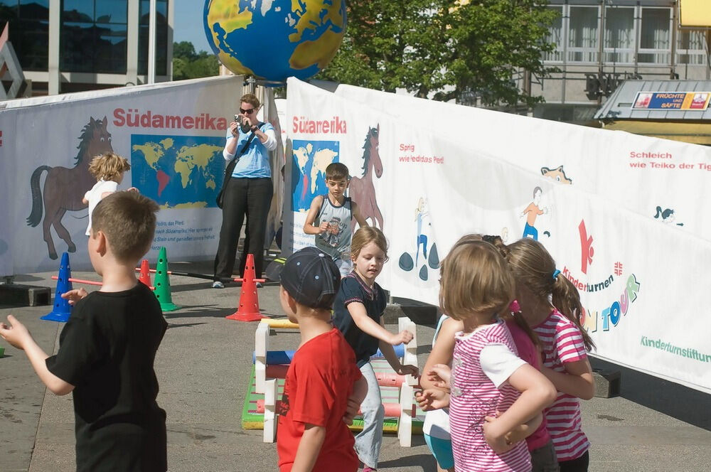 Kinderturnmobil Reutlingen Mai 2011