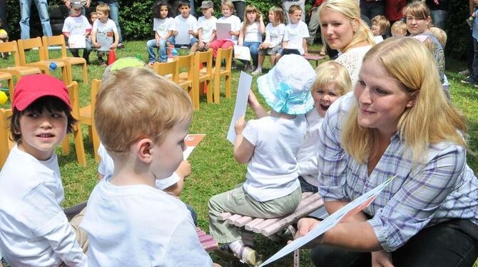 Forscherfest im Kindergarten: Urkunden für die kleinen Wissenschaftler.